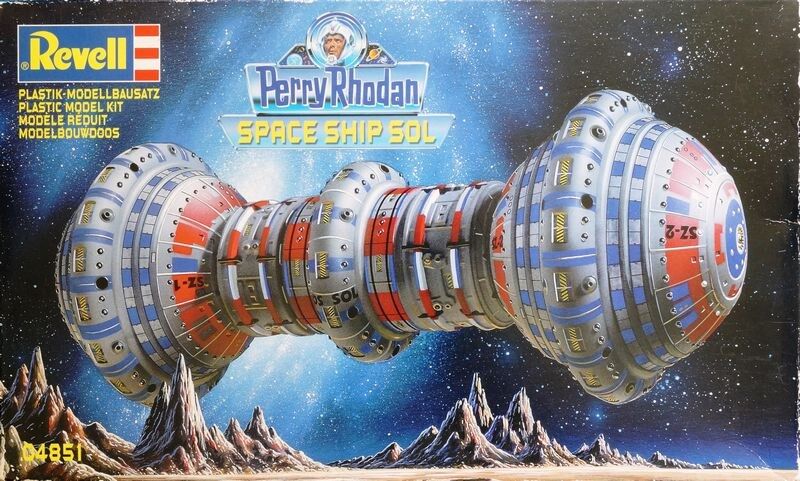 Revell Perry Rhodan Space Ship Sol 04851 Revell Perry Rhodan Space Ship Sol 04851