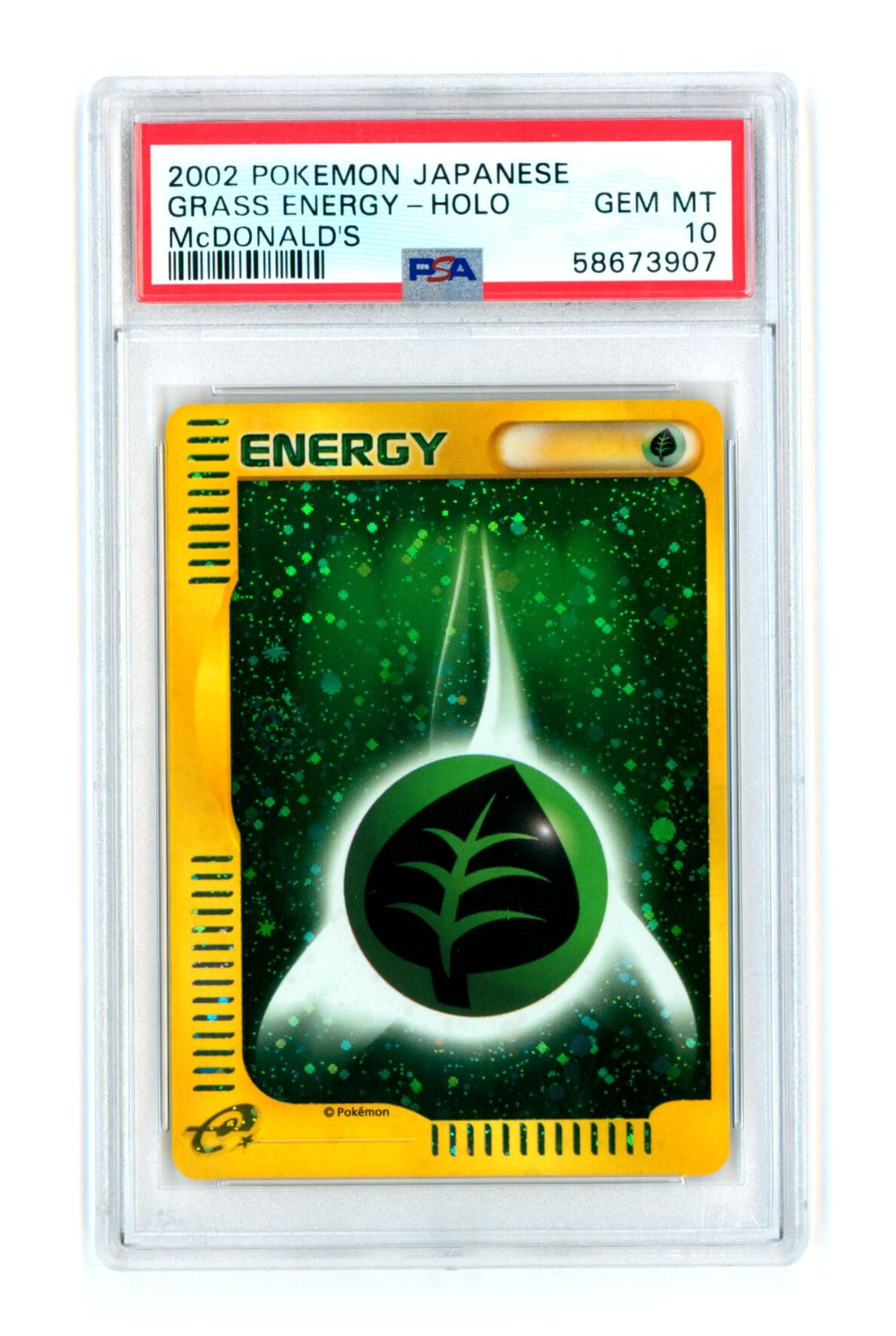 Grass Energy - McDonald's - Japanese - Holo - PSA 10 GEM MT - Pokémon Grass Energy - McDonald's - Japanese - Holo - PSA 10 GEM MT - Pokémon