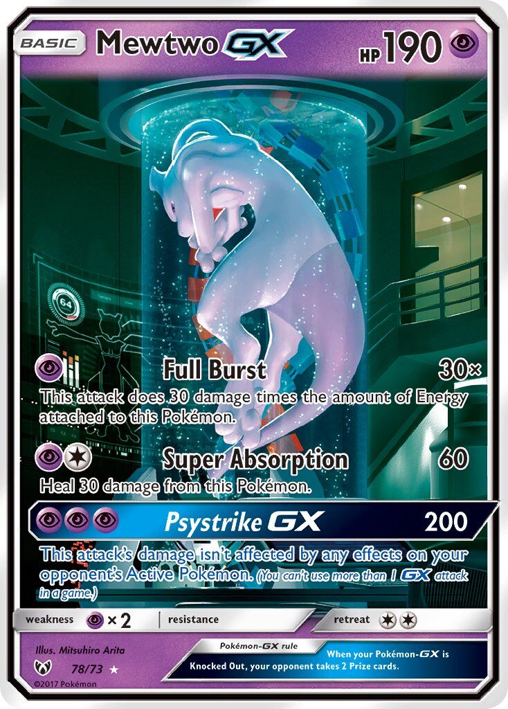 Mewtwo-GX - 78/73 - EN Mewtwo-GX - 78/73 - EN