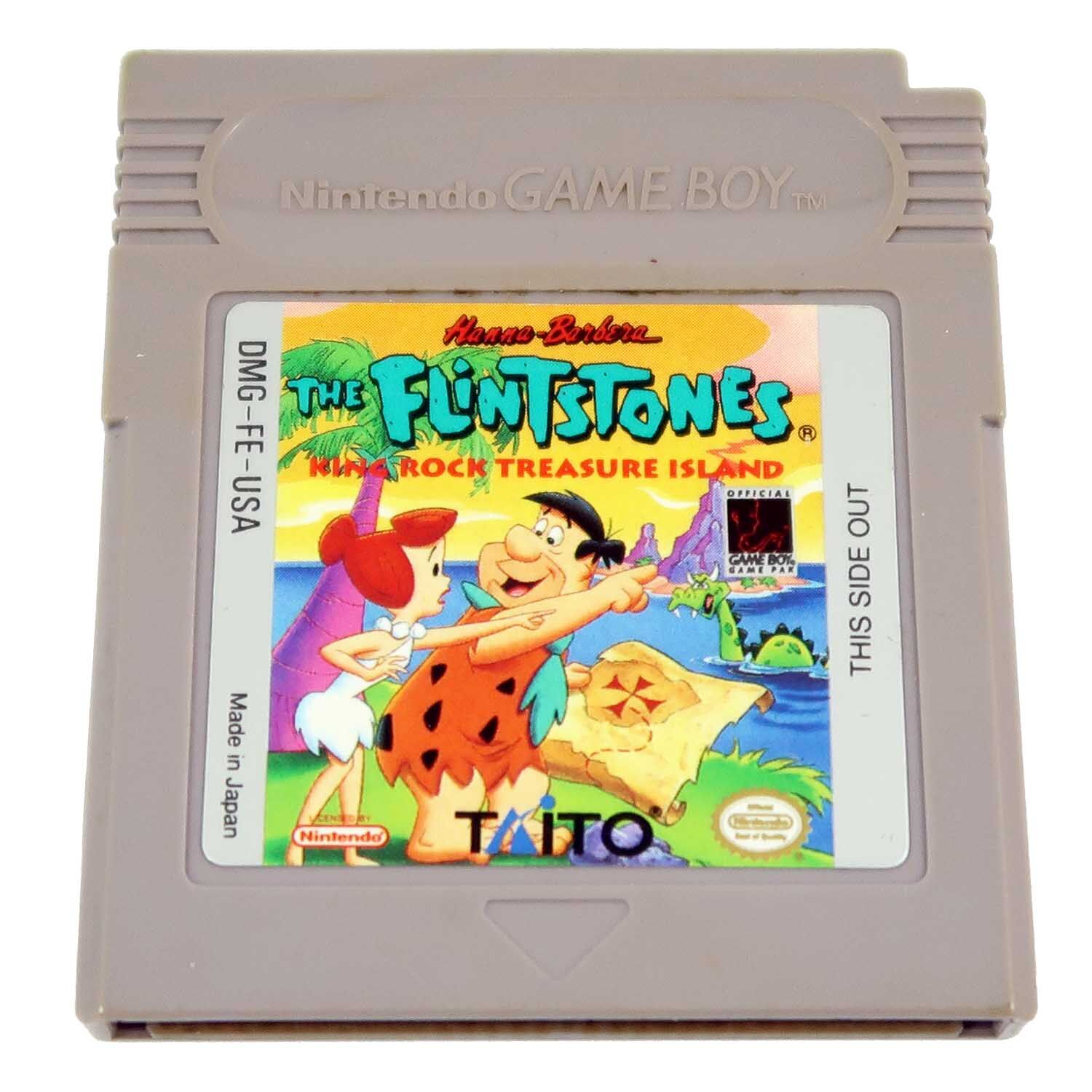 The Flintstones - King Rock Treasure Island - Game Boy