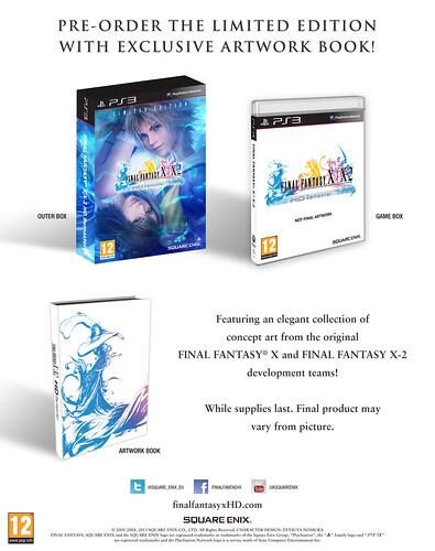 Final Fantasy X X-2 HD Remaster [Limited Edition] - OVP - PS3