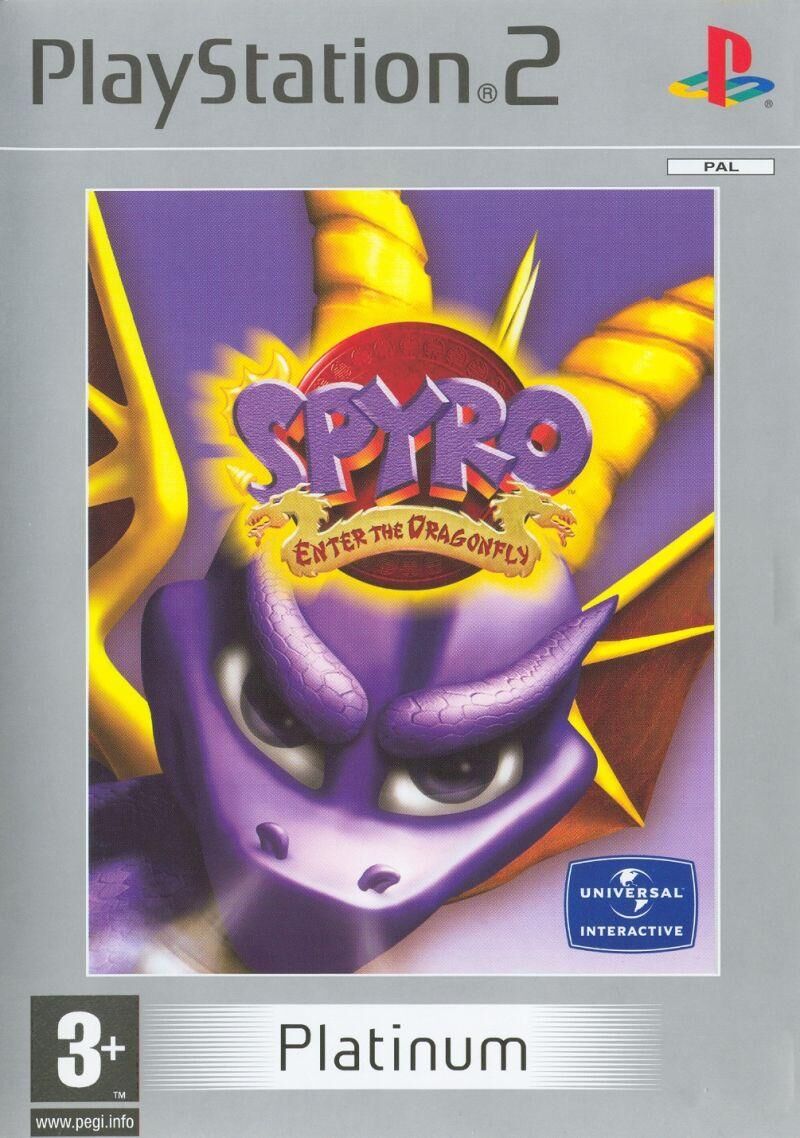 Spyro Enter the Dragonfly [Platinum] - OVP - PS2