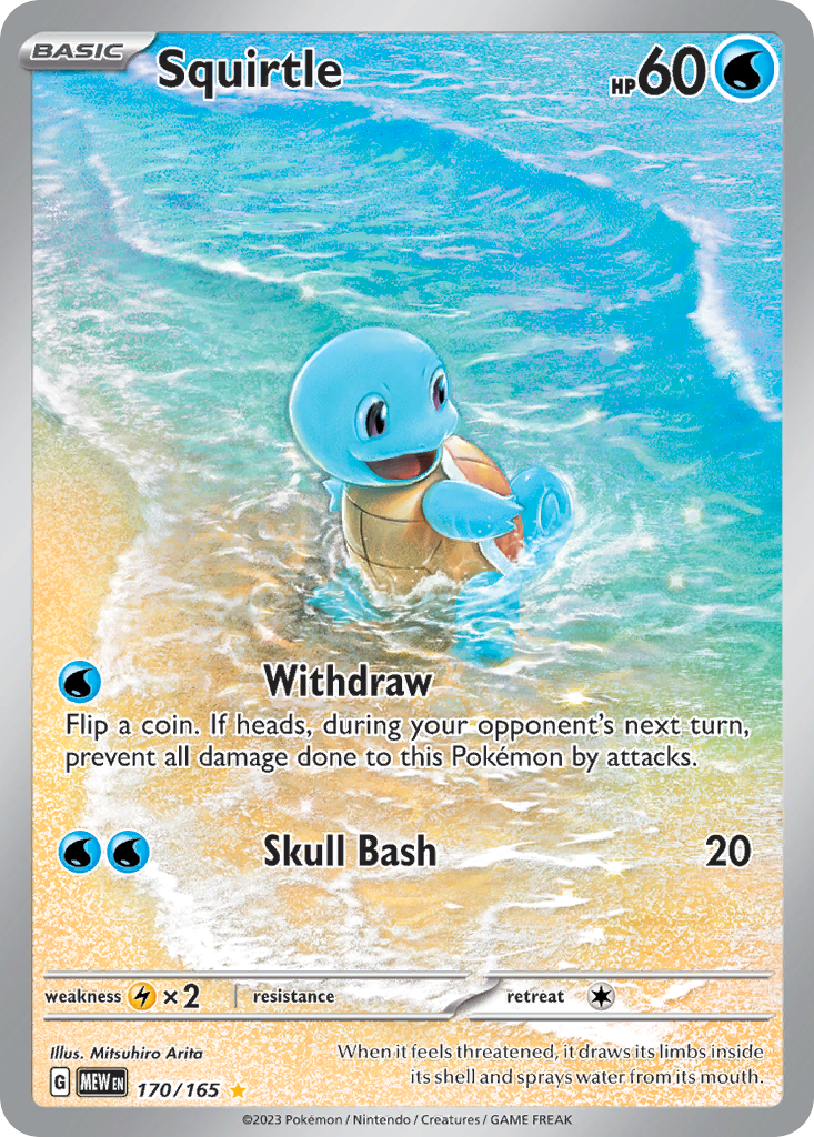 Squirtle - 170/207 - EN Squirtle - 170/207 - EN