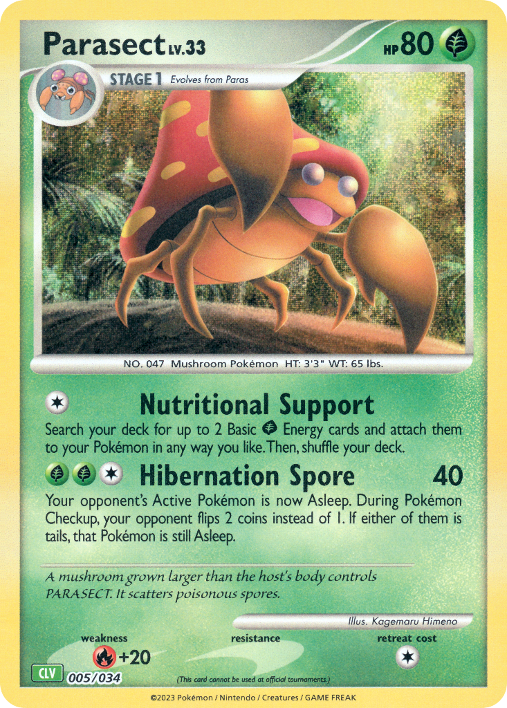 Parasect - 005/34 - EN