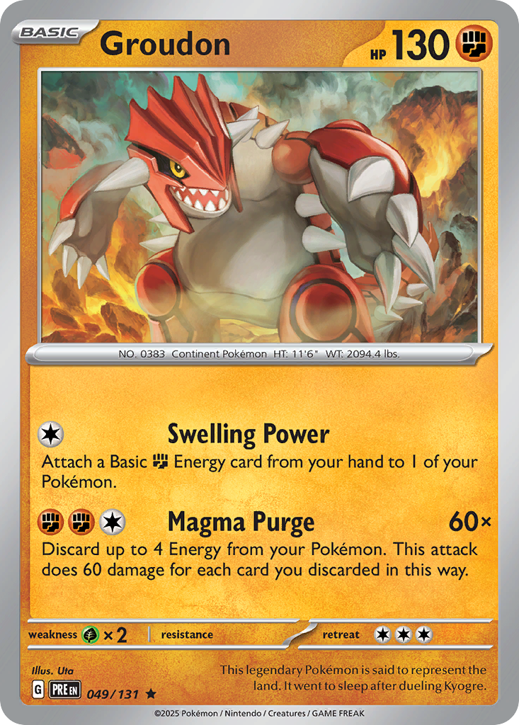 Groudon - 049/131 - EN Groudon - 049/131 - EN