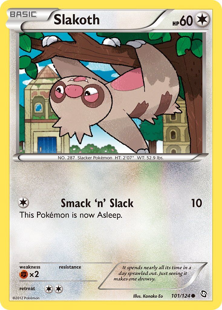 Slakoth - 101/124 - EN
