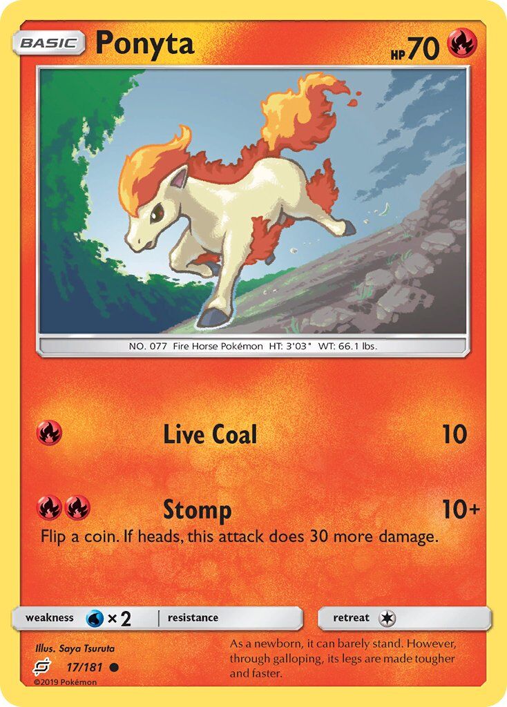 Ponyta - 17/181 - EN Ponyta - 17/181 - EN