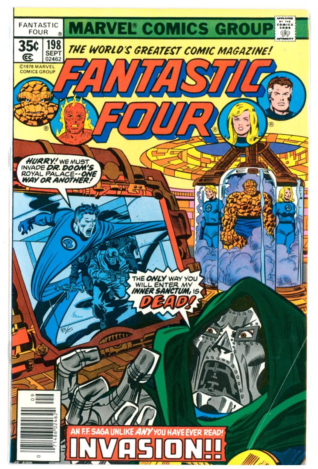 Fantastic Four #198
