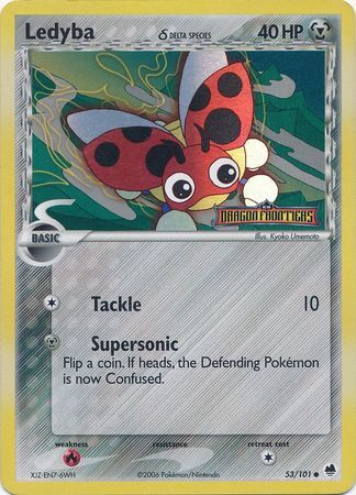 Ledyba - 53/101 - Reverse Holo - EN