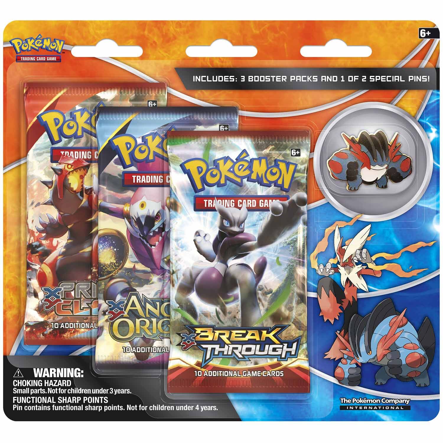 Pokémon Mega Swampert Pin Collection Blister - EN