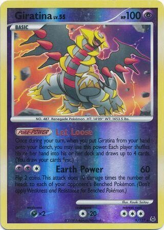 Giratina - 9/127 - Reverse Holo - EN