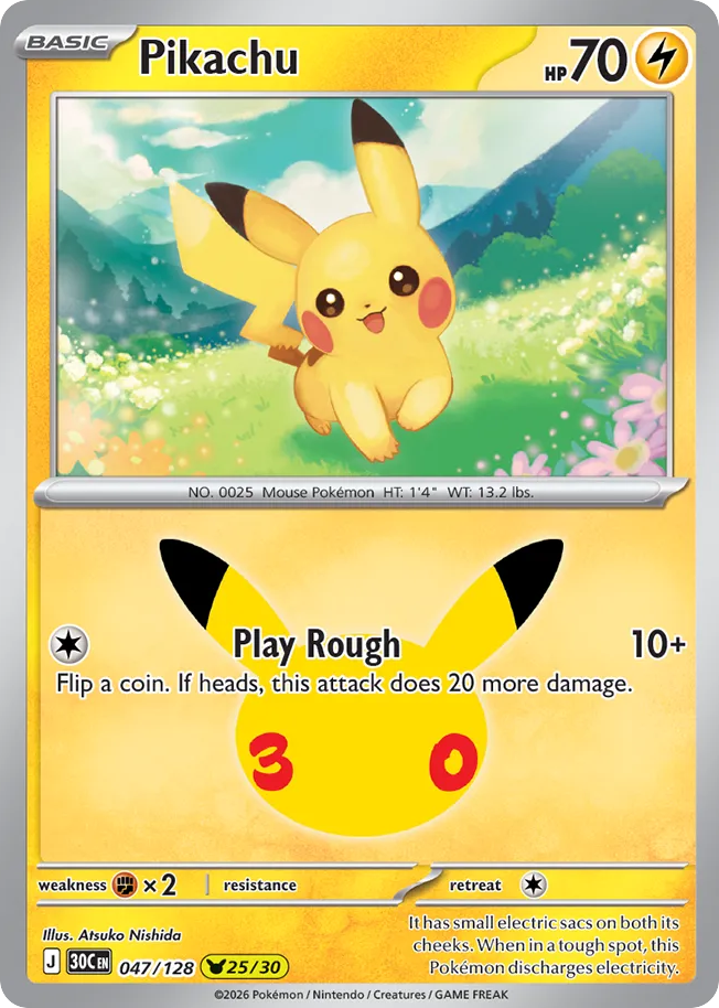 Pikachu - 047/128 - Pikachu Rare - DE - NM | German | Near Mint | PKM ...