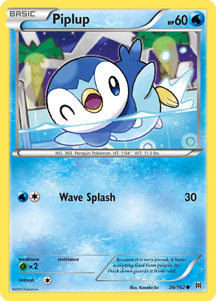 Piplup - 36/162 - EN Piplup - 36/162 - EN