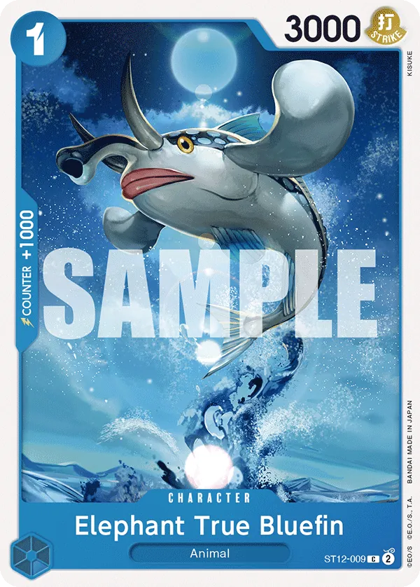 Elephant True Bluefin - ST12-009
