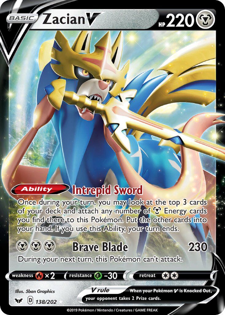 Zacian V - 138/202 - EN