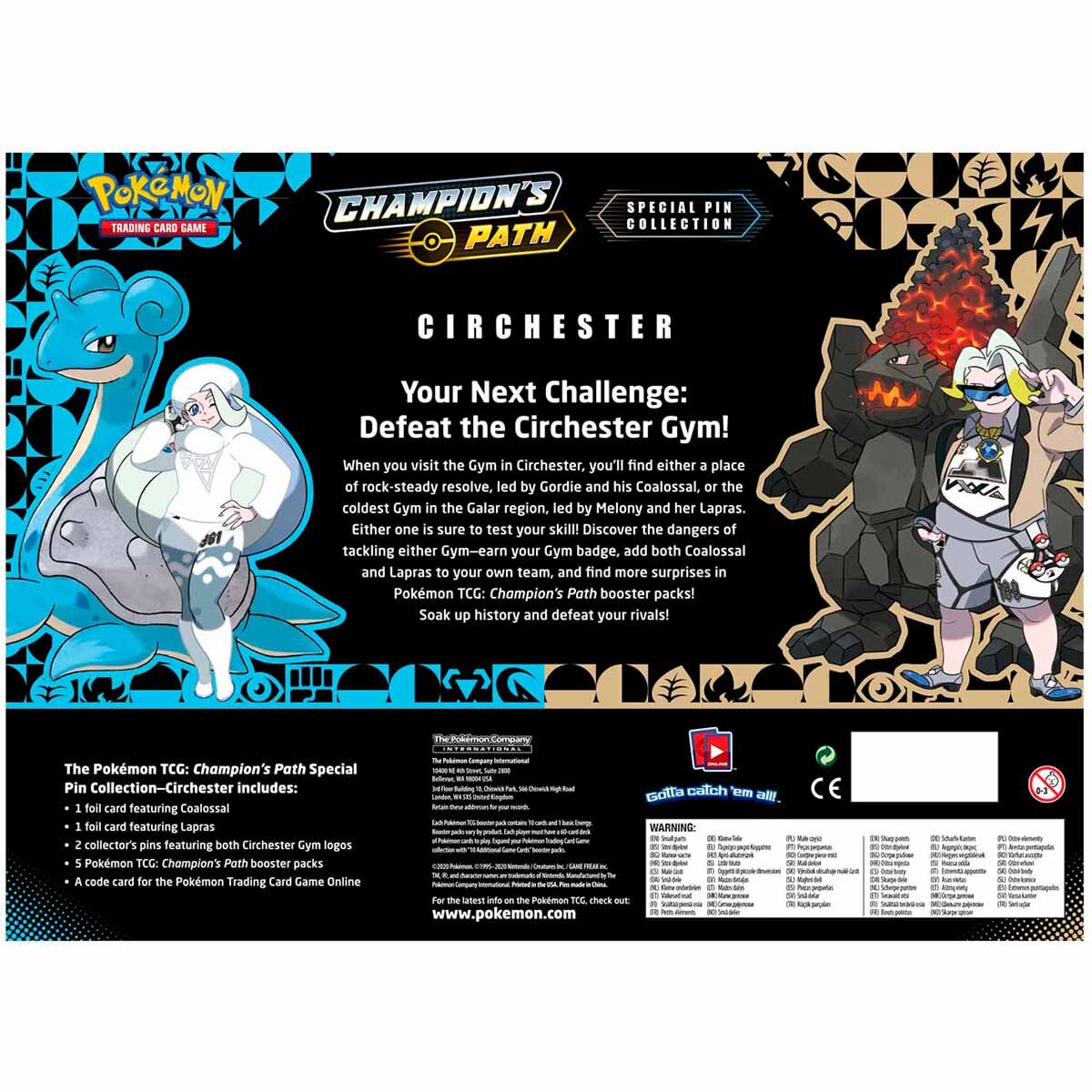 Pokémon Champion's Path Circhester Special Collection Box - EN