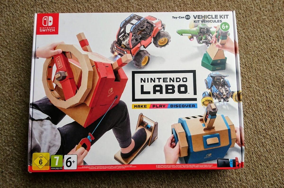 Nintendo Labo: Toycon 03 Vehicle Kit - Nintendo Switch