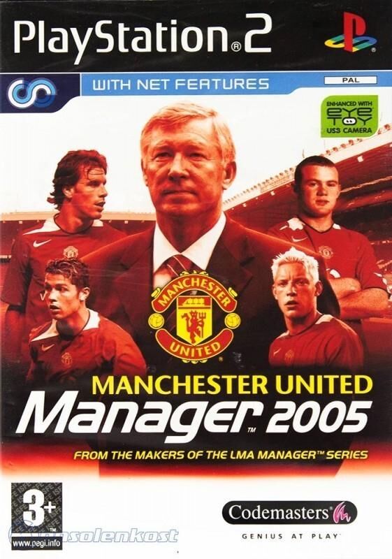 Manchester United Manager 2005 - OVP - PS2 - EN