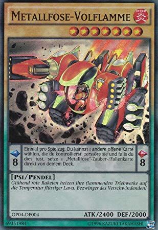 Metallfose-Volflamme - Yu-Gi-Oh!