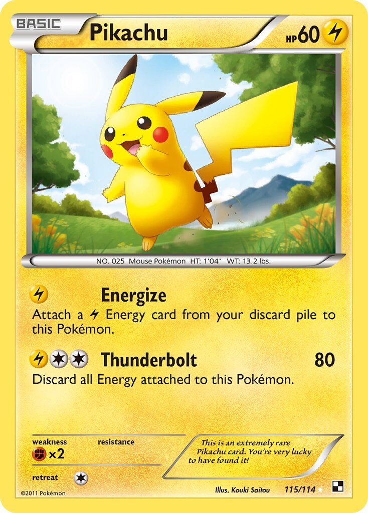 Pikachu - 115/115 - EN Pikachu - 115/115 - EN