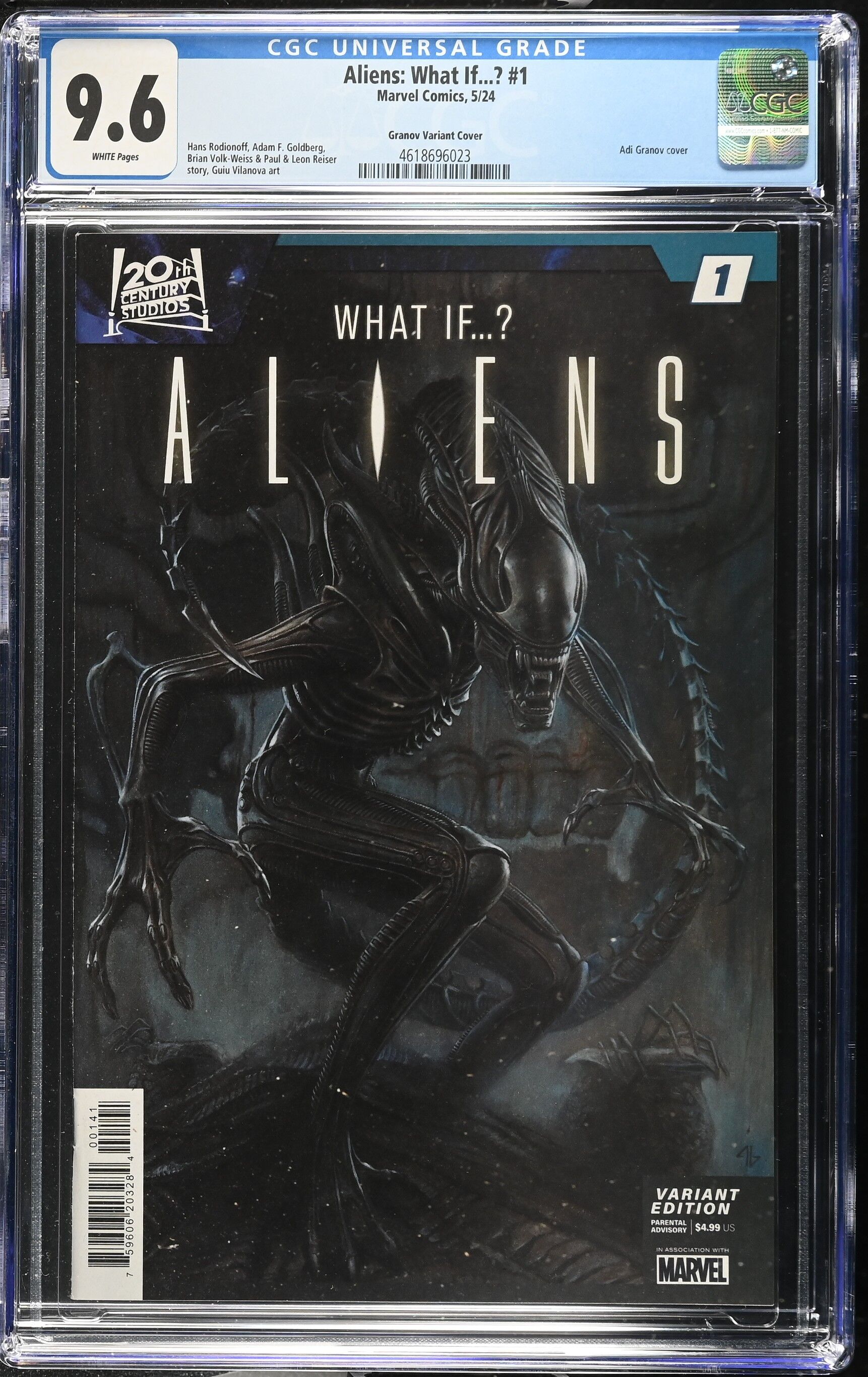 Aliens: What If...? Issue 1 - CGC 9.6