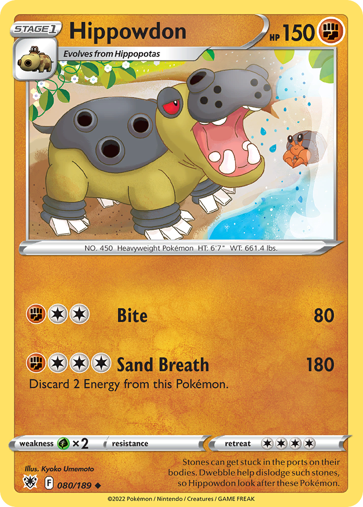 Hippowdon - 080/189 - EN Hippowdon - 080/189 - EN