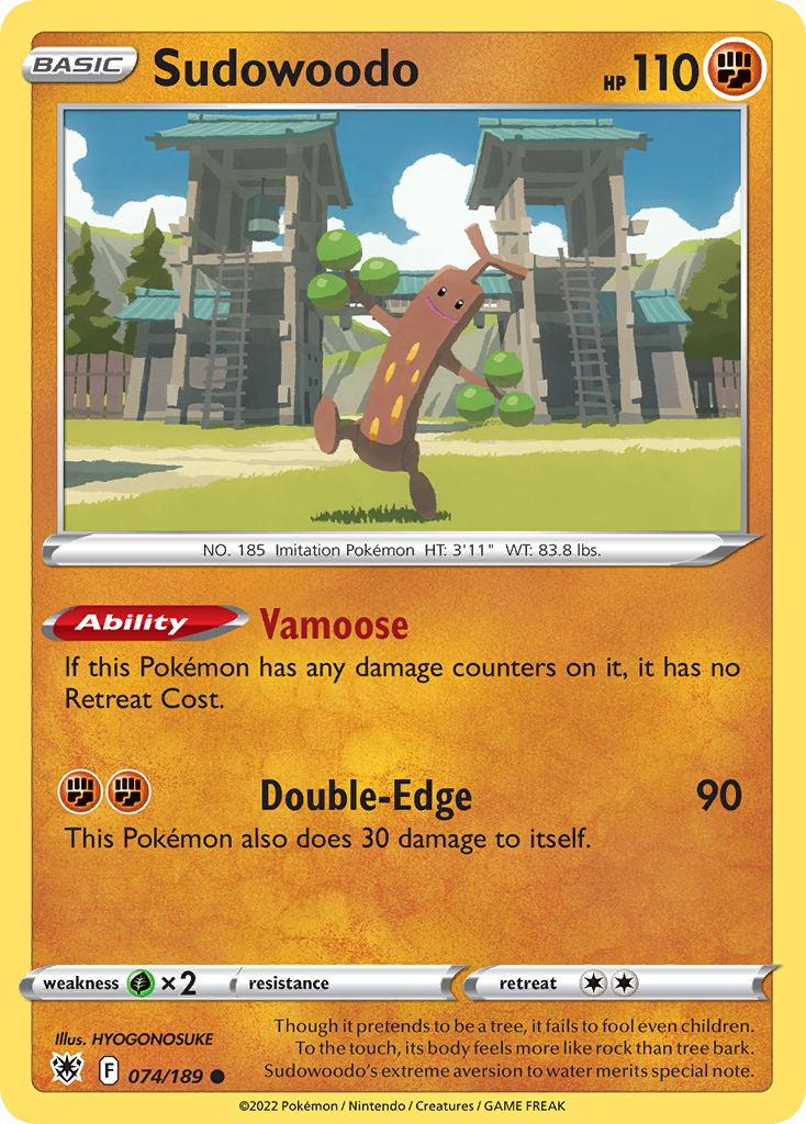 Sudowoodo - 074/189 - EN Sudowoodo - 074/189 - EN