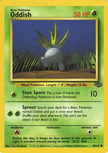 Oddish - 58/64 - Unlimited - EN