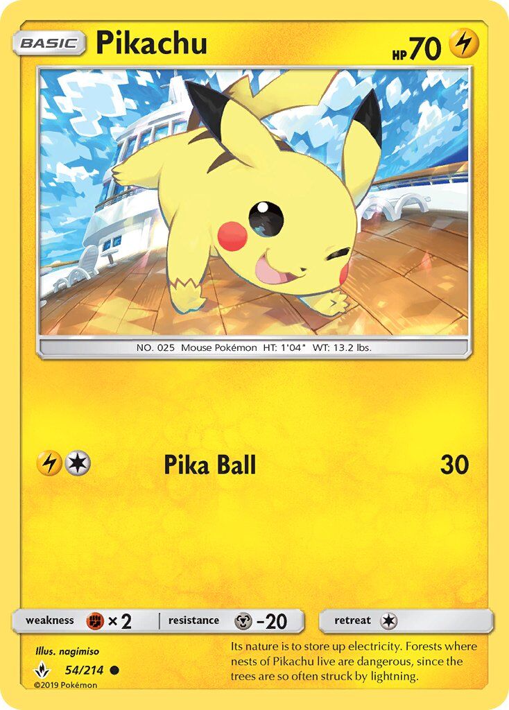 Pikachu - 54/214 - EN Pikachu - 54/214 - EN