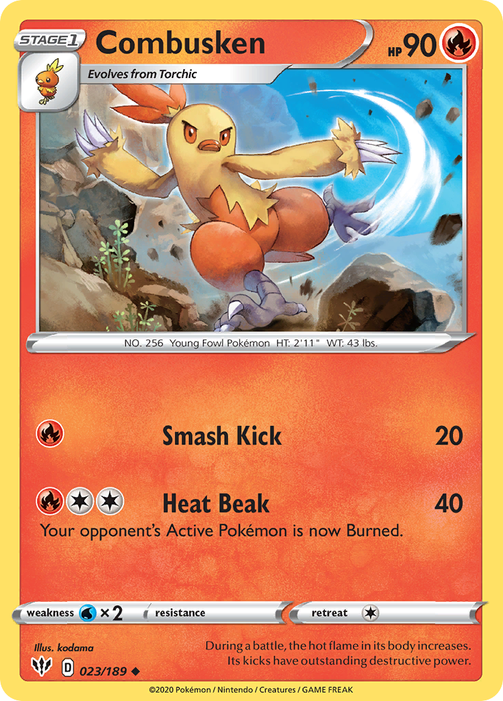 Combusken - 023/189 - EN Combusken - 023/189 - EN
