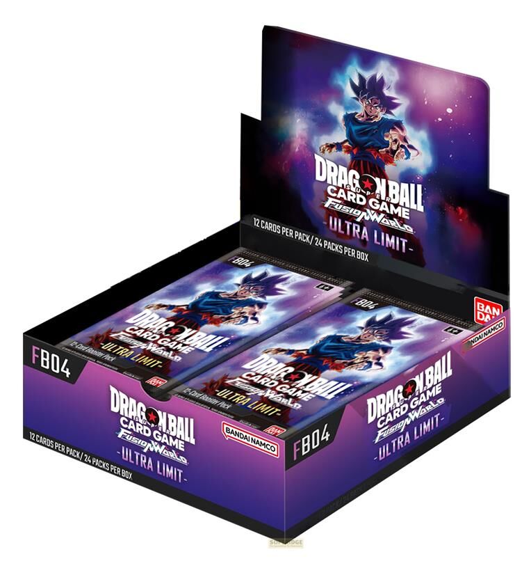 Fusion World Ultra Limit FB04 Booster Display (24) - Dragon Ball Super Card Game - EN Fusion World Ultra Limit FB04 Booster Display (24) - Dragon Ball Super Card Game - EN