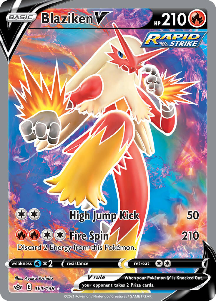 Blaziken V - 161/198 - EN Blaziken V - 161/198 - EN