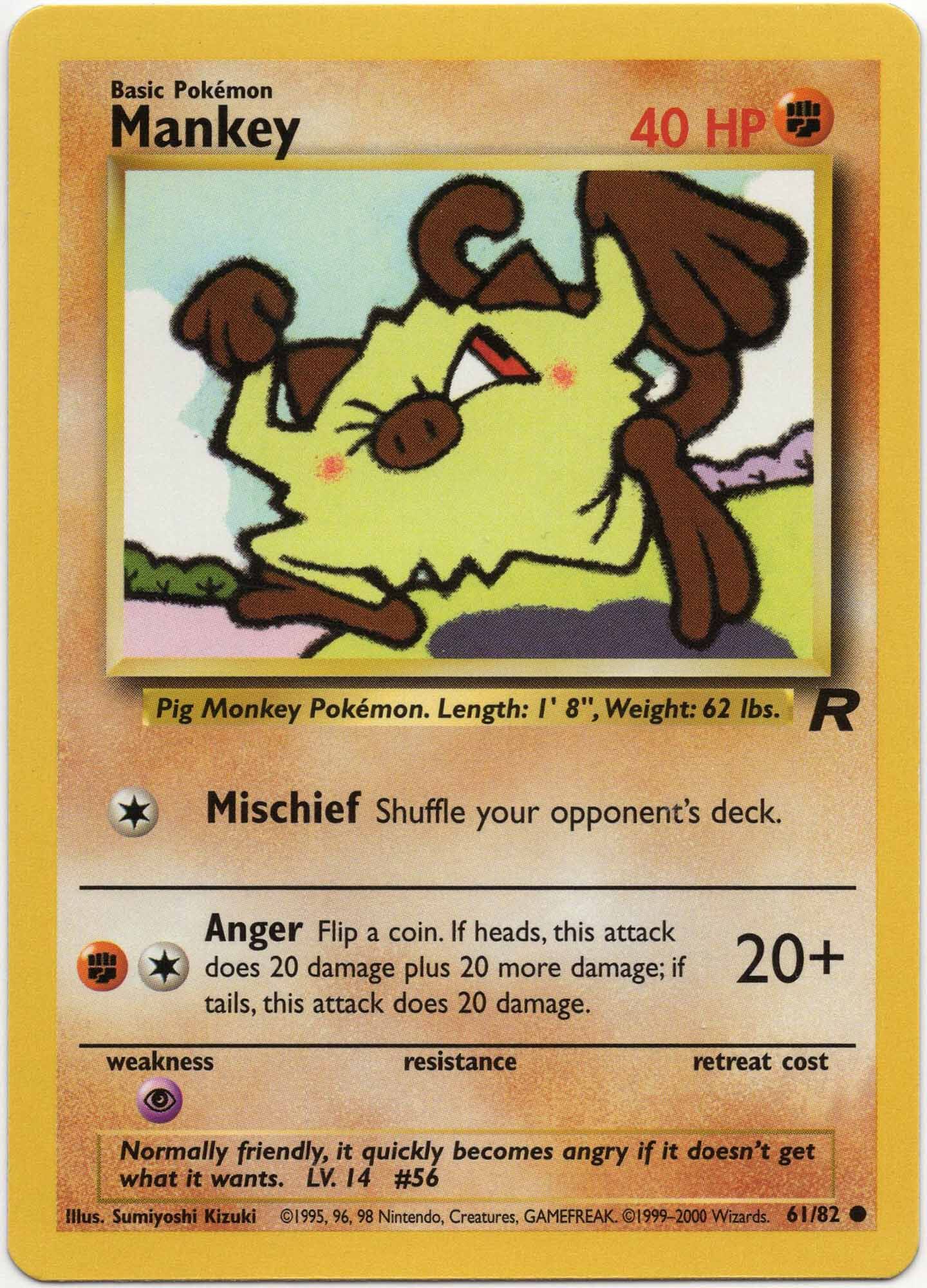 mankey-61-82-pok-mon-tcg Mankey - 61/82 - Pokémon TCG