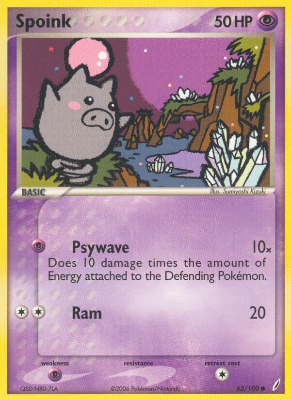 Spoink - 62/100 - EN