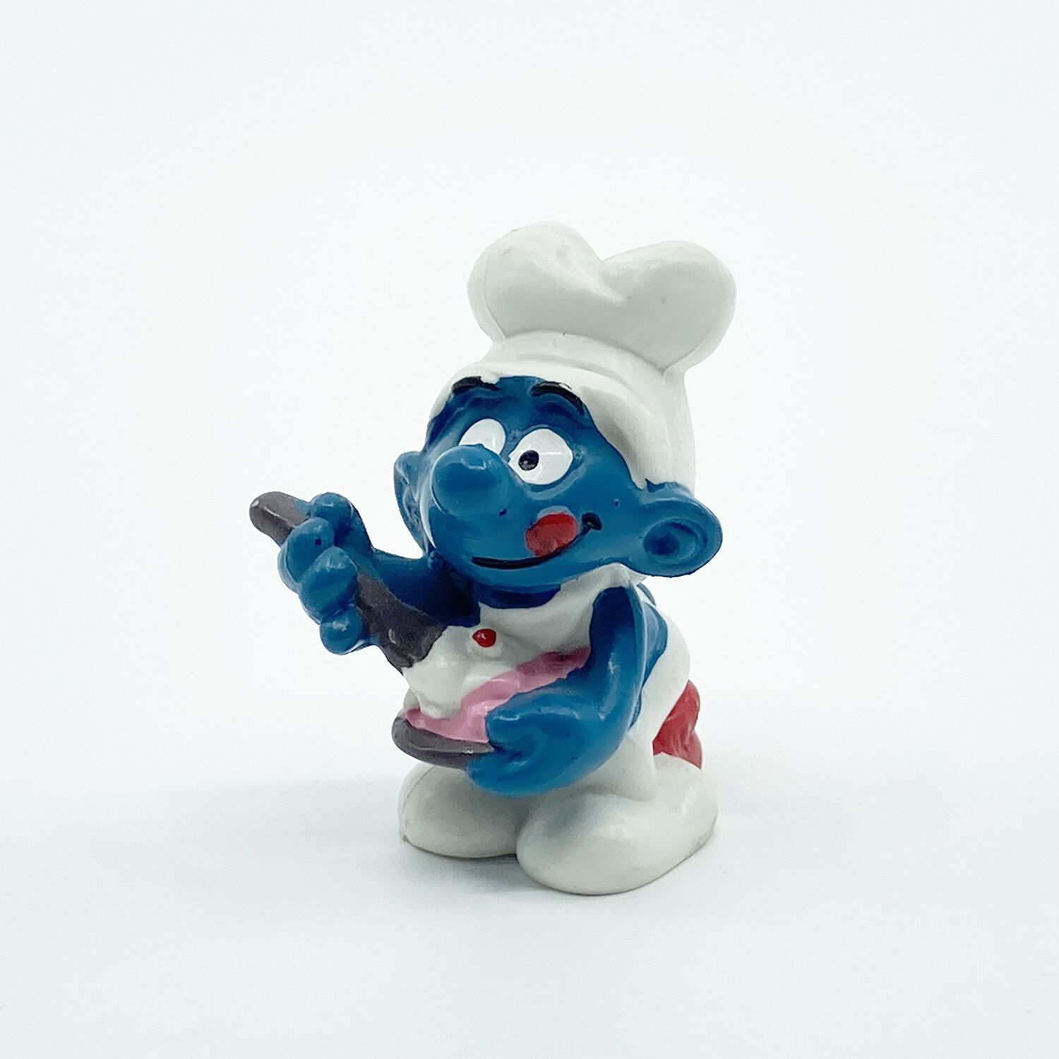 a1-031 Feinschmecker Schlumpf PVC Figur