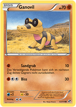 ganovil-63-114-reverse-holo-pokemon-tcg-near-mint-de Ganovil - 63/114 - Reverse Holo - Pokémon TCG - Near Mint - DE