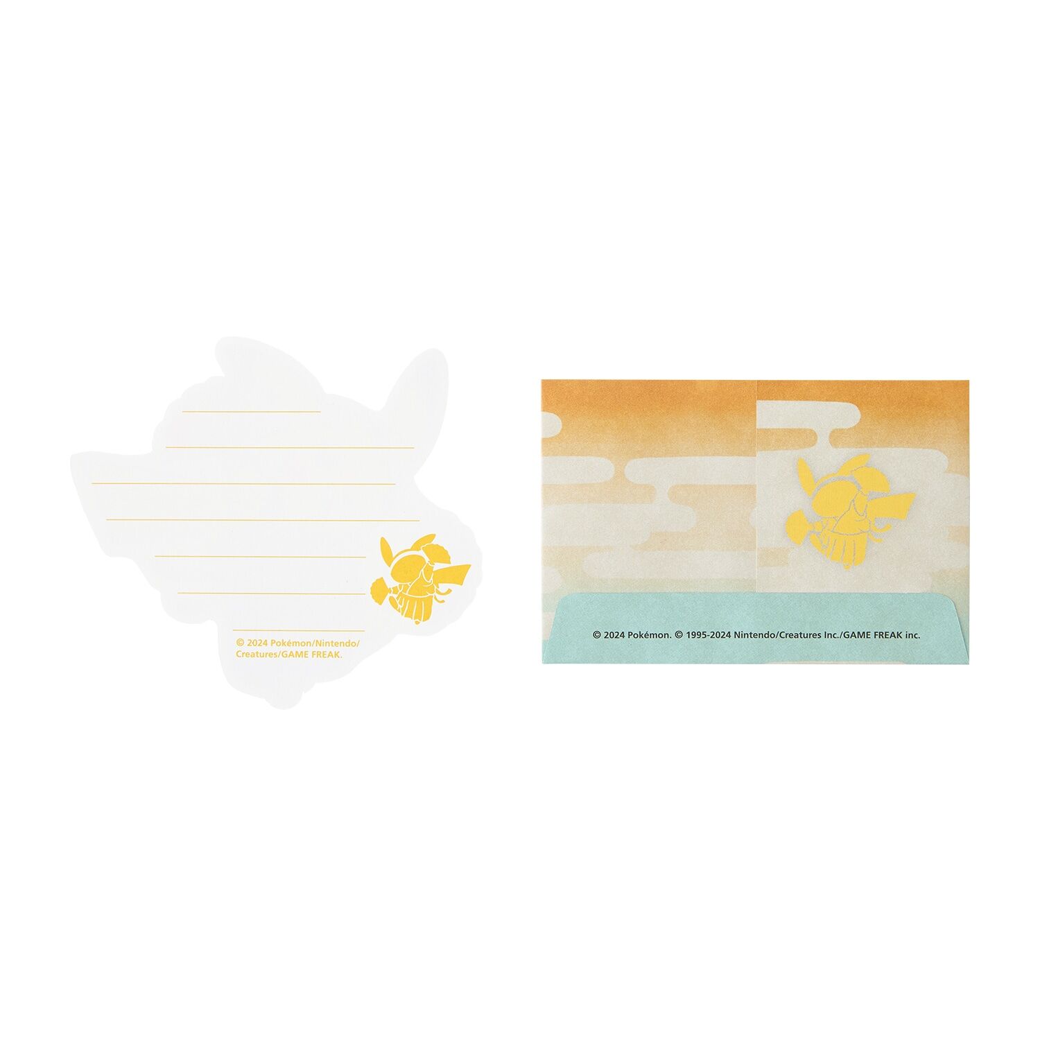 Message Card Set Support Pikachu