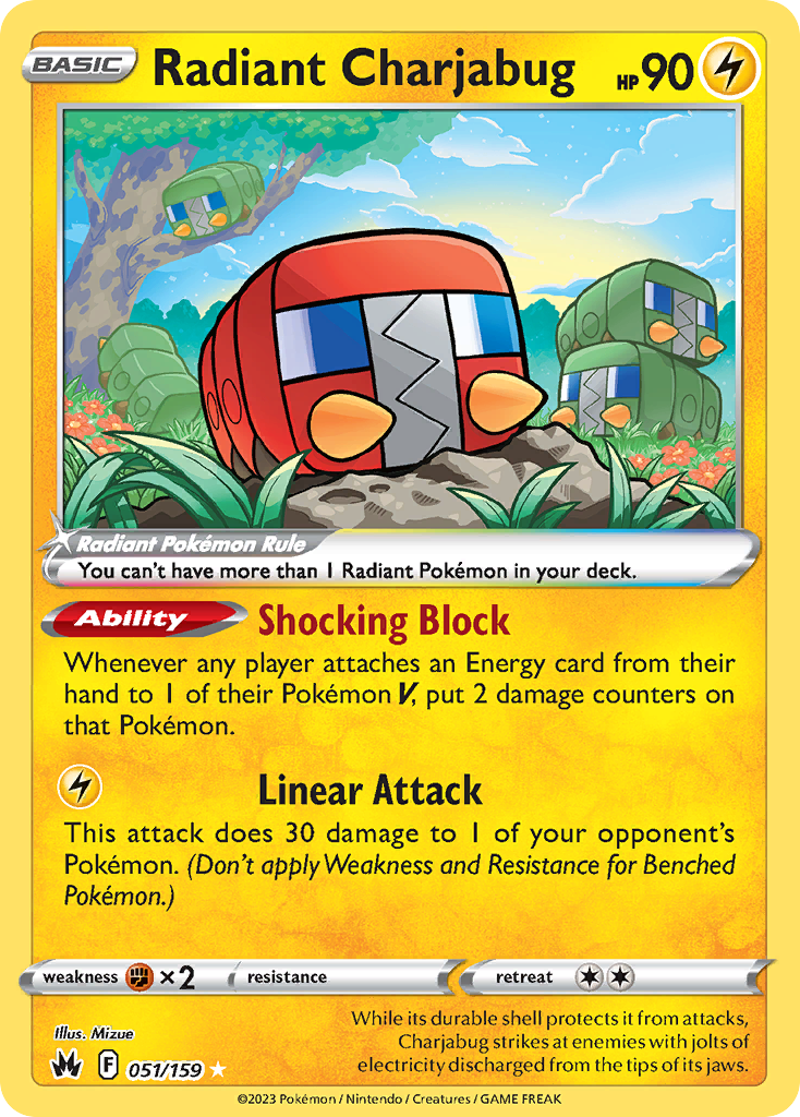 Radiant Charjabug - 051/159 - EN