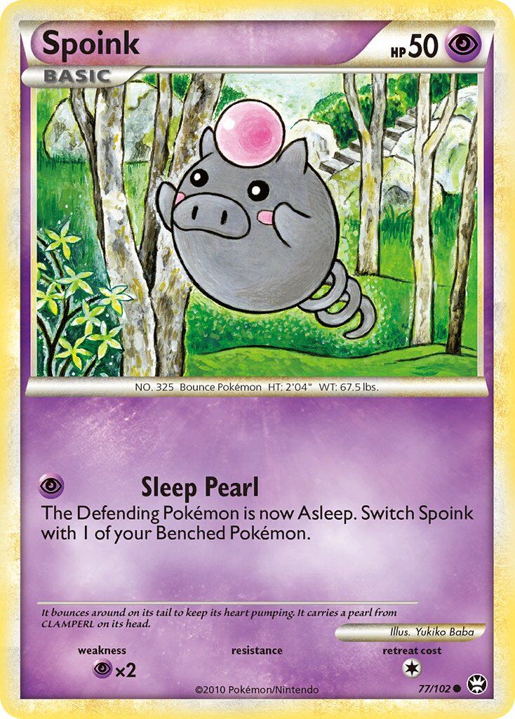 Spoink - 77/103 - EN Spoink - 77/103 - EN
