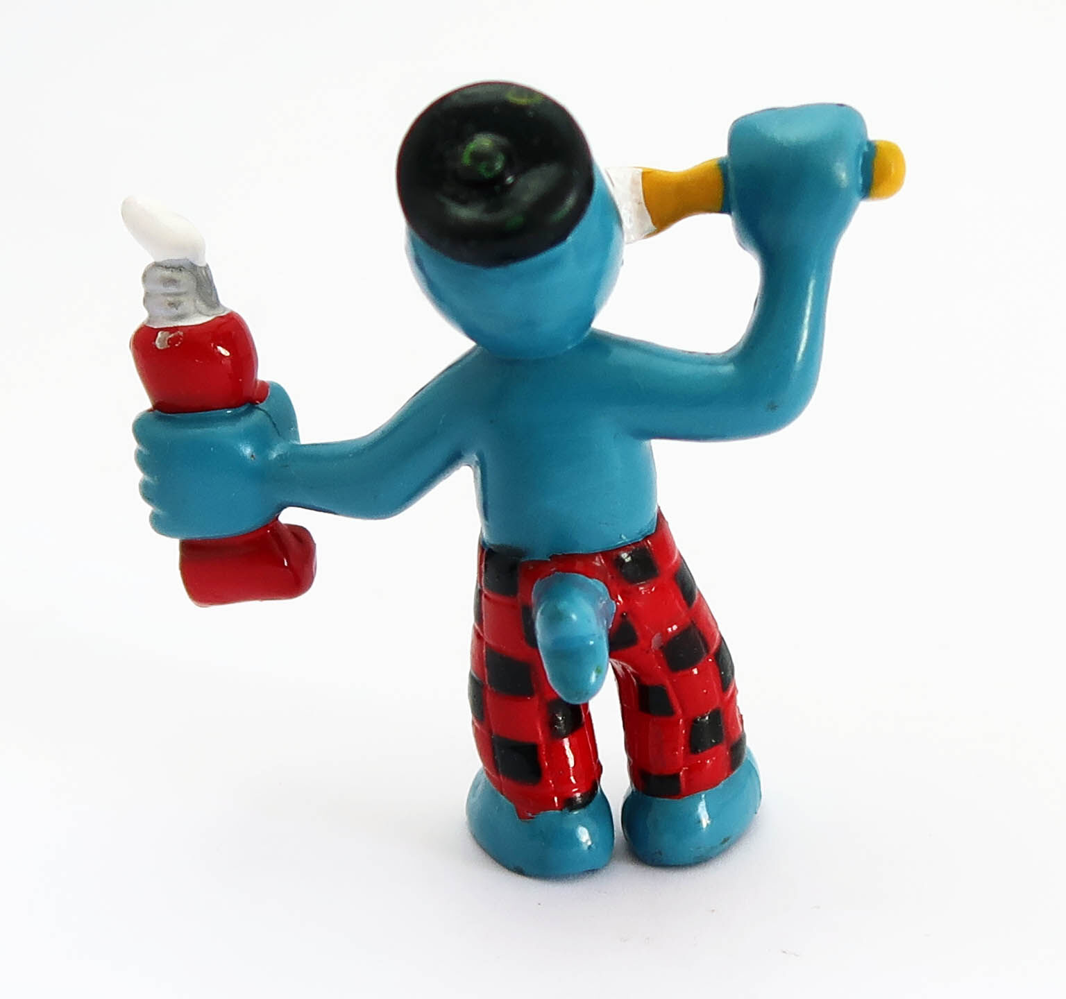 Globi putzt Zähne PVC Figur