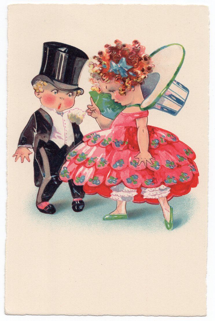 dolly-serie_9923 Dolly Postkarte Pärchen