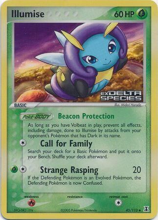 Illumise - 45/113 - Reverse Holo - EN Illumise - 45/113 - Reverse Holo - EN