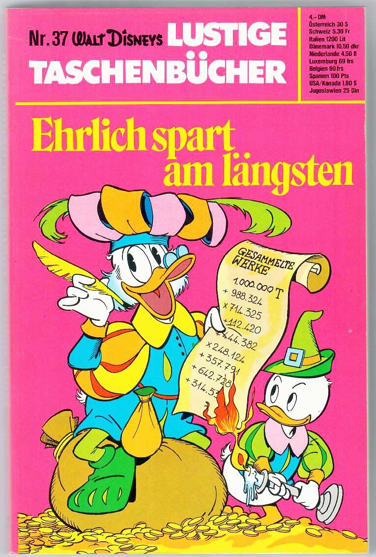 lustiges_taschenbuch_37 Walt Disneys Lustige Taschenbücher LTB #37