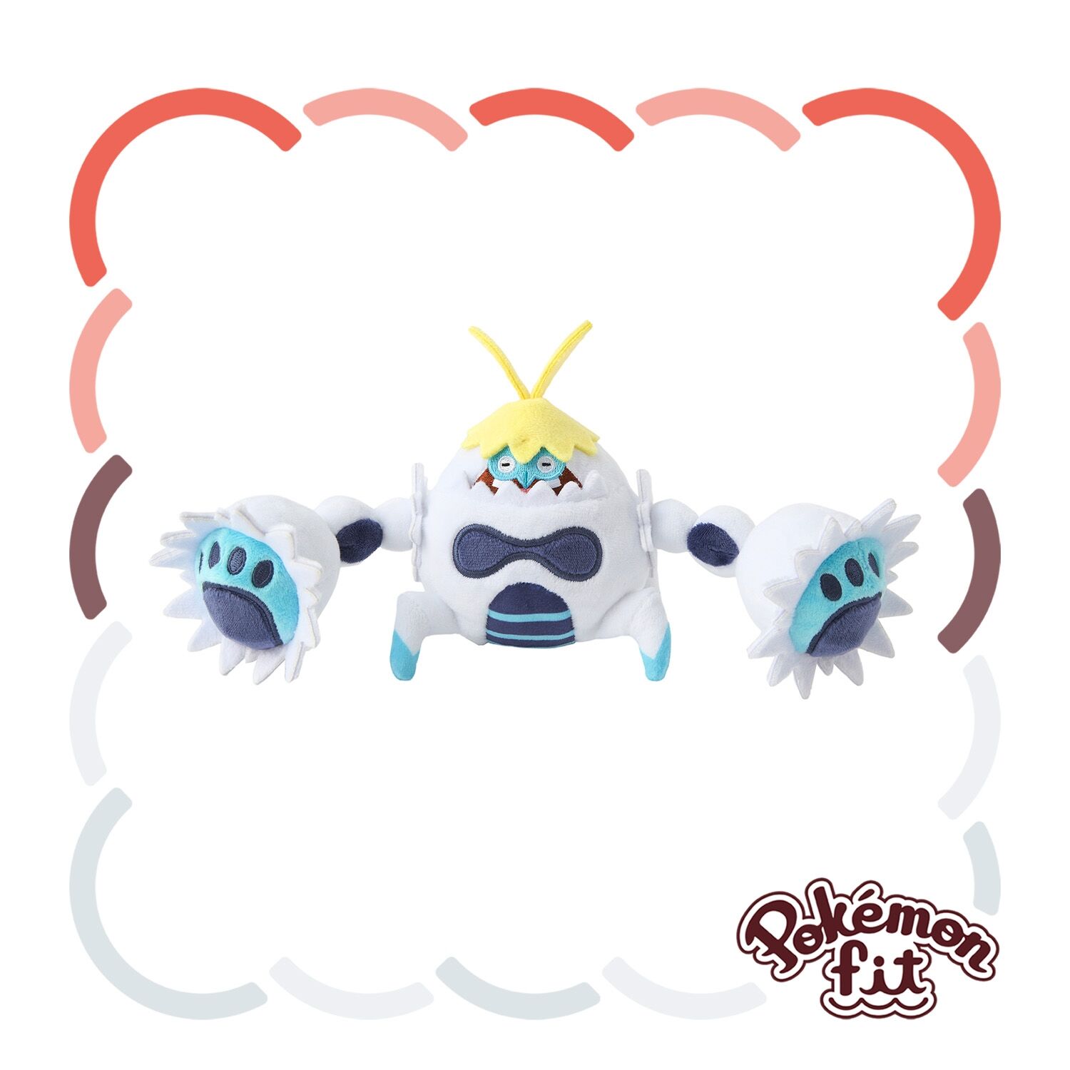 Crabominable Sitting Cuties Plush - 28.0 cm Crabominable Sitting Cuties Plush - 28.0 cm