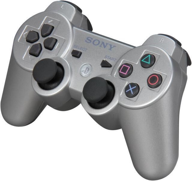 Dualshock 3 Controller [Satin Silver] - OVP - PS3
