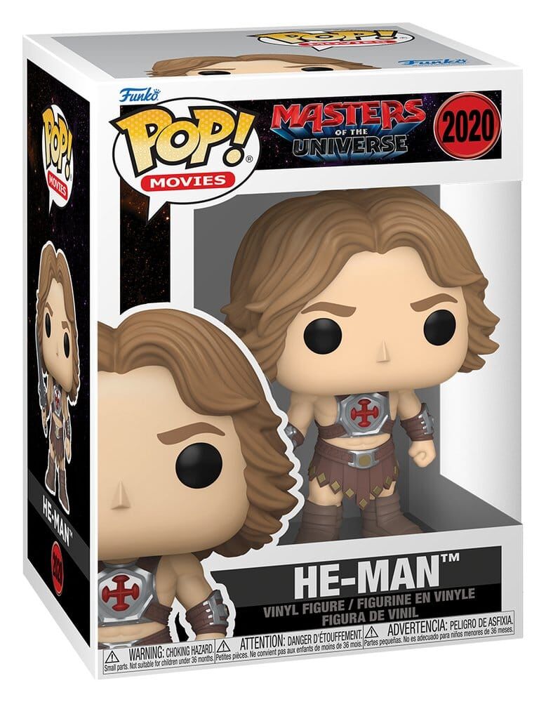 Masters of the Universe (2026) POP! Movies Vinyl Figur He-Man 9 cm