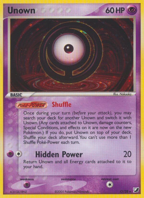 Unown - O/115 - EN