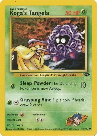 Koga’s Tangela - 81/132 - Unlimited - EN