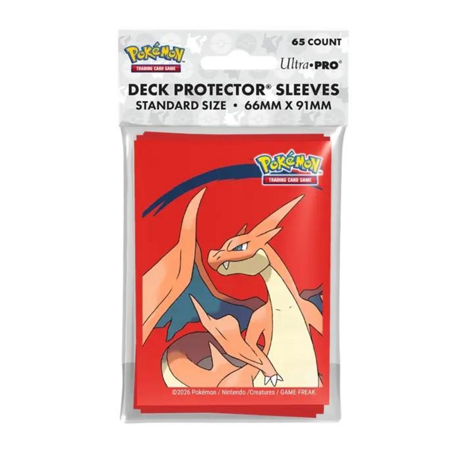 UP - Mega Charizard Y Deck Protector Sleeves (65)