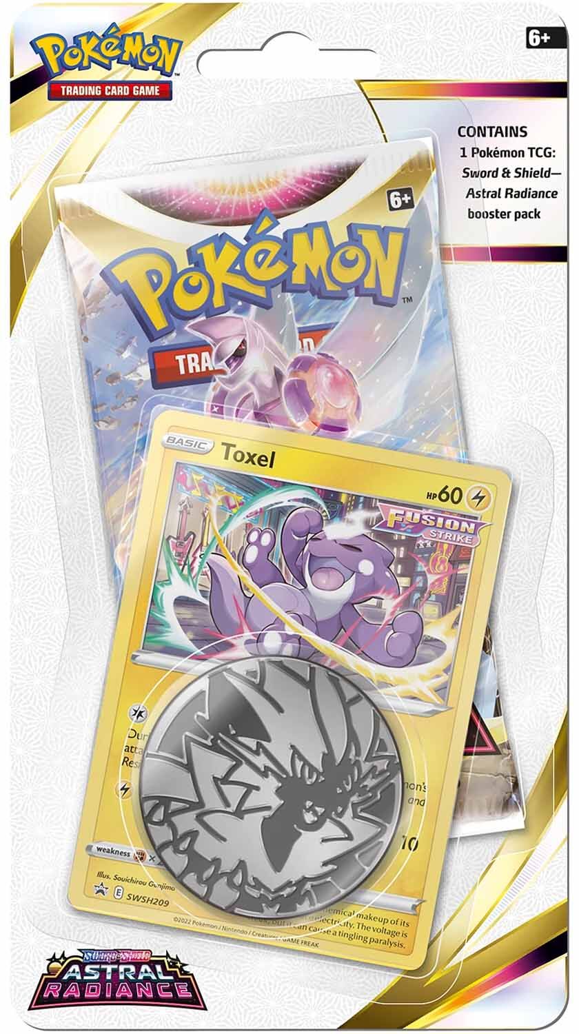 Pokémon Sword & Shield Astral Radiance Toxel Checklane Blister - EN
